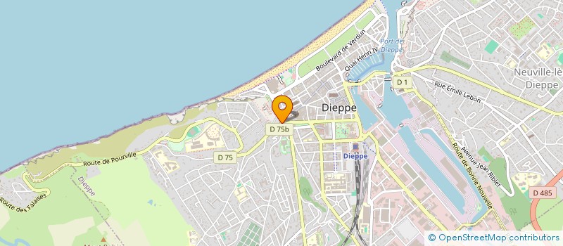 localisation de l'entreprise SCI HODAK BARGUI  DIEPPE