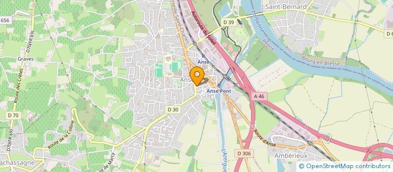 localisation de l'entreprise SCI HODE - COMPAGNIE DES 2 DUPONT  LUCENAY