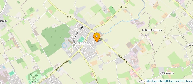 localisation de l'entreprise SCI HODEN COISNE  VERLINGHEM