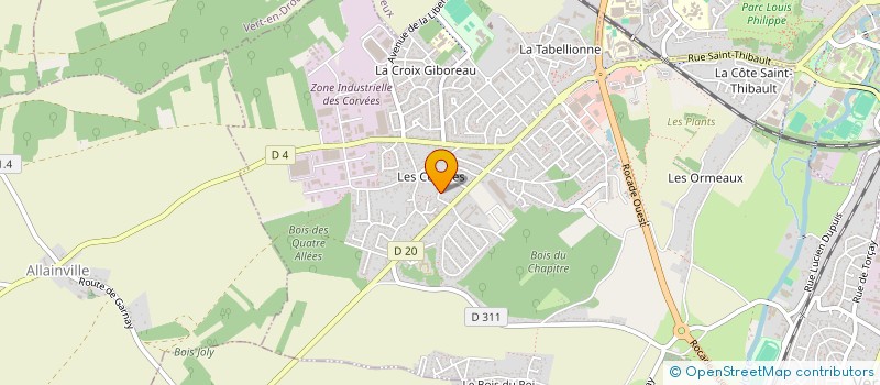 localisation de l'entreprise SCI HOFA à VERNOUILLET