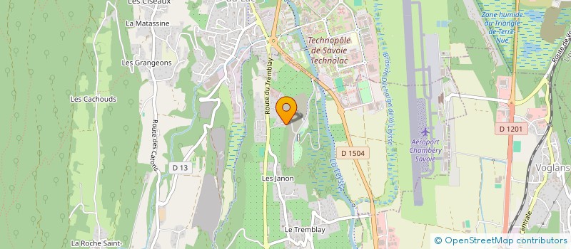 localisation de l'entreprise SCI HOFFMANN  LA MOTTE-SERVOLEX