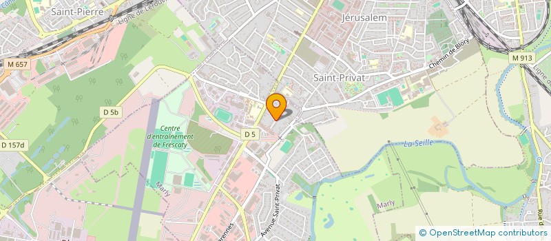 localisation de l'entreprise SCI HOFLOU à MARLY