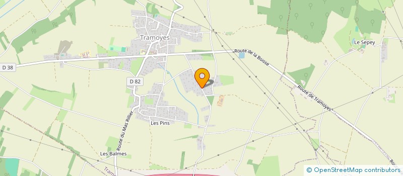 localisation de l'entreprise SCI HOGERT  TRAMOYES