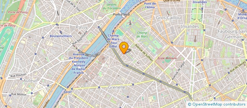 localisation de l'entreprise SCI HOGS  PARIS