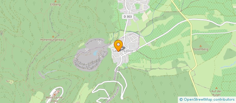 localisation de l'entreprise SCI HOHENBOURG  SAINT-NABOR