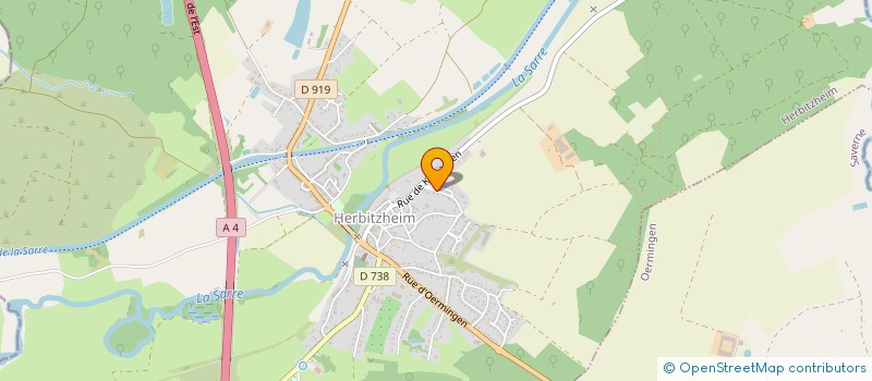 localisation de l'entreprise SCI HOHLING  BURBACH