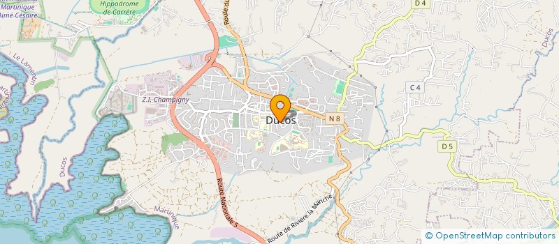 localisation de l'entreprise SCI HOJCYM  DUCOS