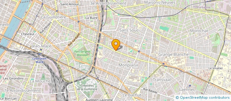 localisation de l'entreprise SCI HOKAYEM  LYON