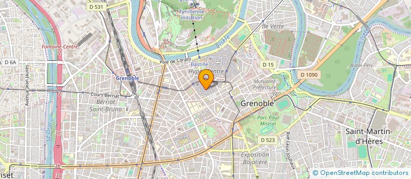 localisation de l'entreprise SCI HOLA à GRENOBLE