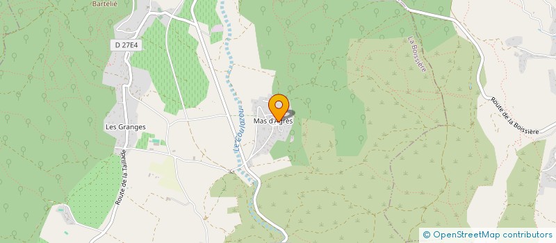 localisation de l'entreprise SCI HOLA  LA BOISSIERE