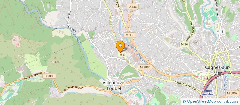 localisation de l'entreprise SCI HOLALA  LA COLLE-SUR-LOUP