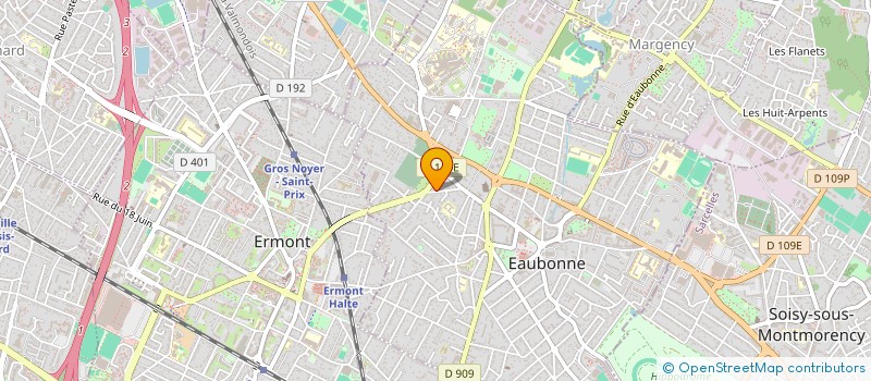 localisation de l'entreprise SCI HOLAND à EAUBONNE