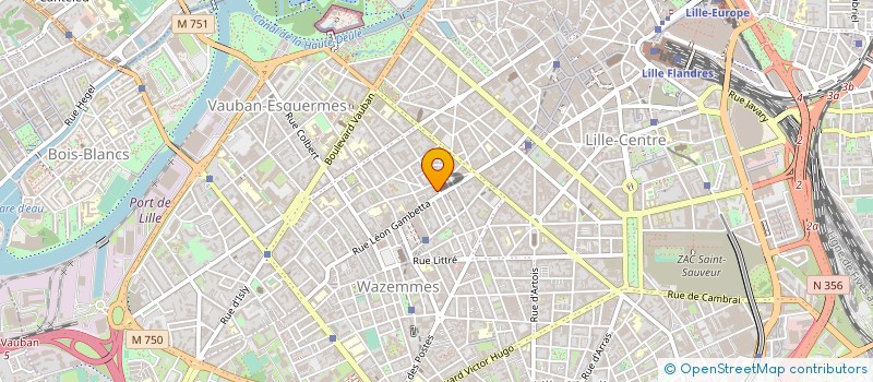 localisation de l'entreprise SCI HOLDING ALNAT à LILLE