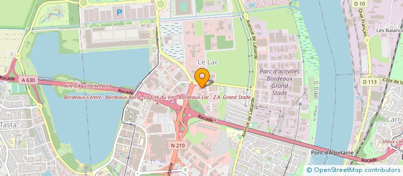 localisation de l'entreprise SCI HOLDING DES CHARTRONS à BORDEAUX