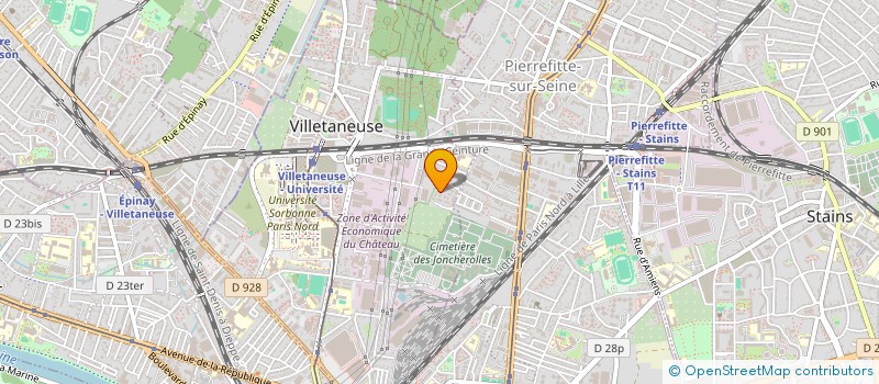 localisation de l'entreprise SCI HOLDNAIM à VILLETANEUSE