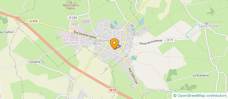 localisation de l'entreprise SCI HOLE VOISIN  MONTEBOURG