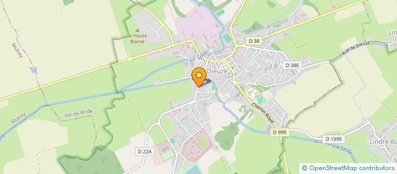 localisation de l'entreprise SCI HOLFIMMO à DIEUZE