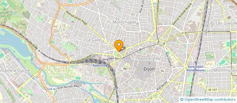 localisation de l'entreprise SCI HOLISTIQUE DENTAIRE à DIJON