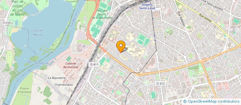 localisation de l'entreprise SCI HOLKA à ANGERS