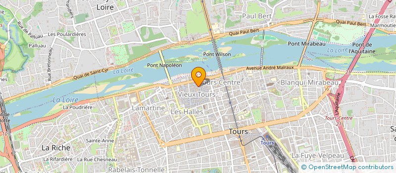 localisation de l'entreprise SCI HOLLANTOURS à TOURS