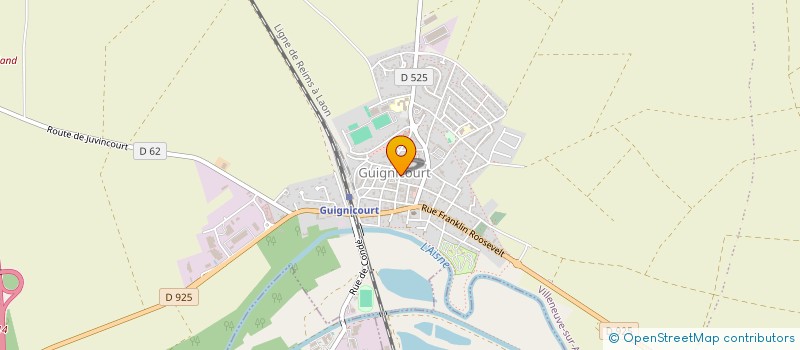 localisation de l'entreprise SCI HOLLEBECQ  VILLENEUVE-SUR-AISNE