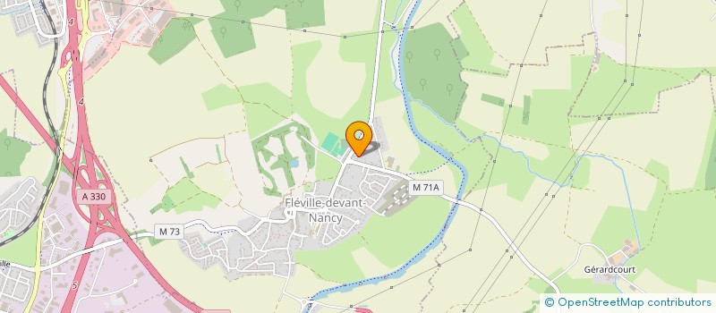 localisation de l'entreprise SCI HOLLENBACH  FLEVILLE-DEVANT-NANCY