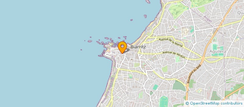 localisation de l'entreprise SCI HOLLYWOOD à BIARRITZ