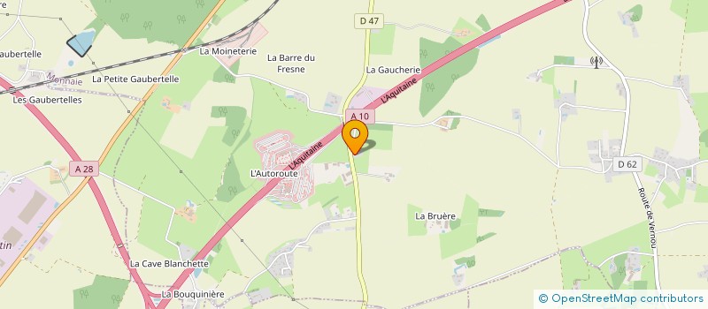 localisation de l'entreprise SCI HOLLYWOOD  MONNAIE