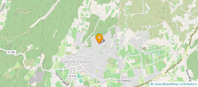 localisation de l'entreprise SCI HOLM GARTH  CABRIERES D'AVIGNON