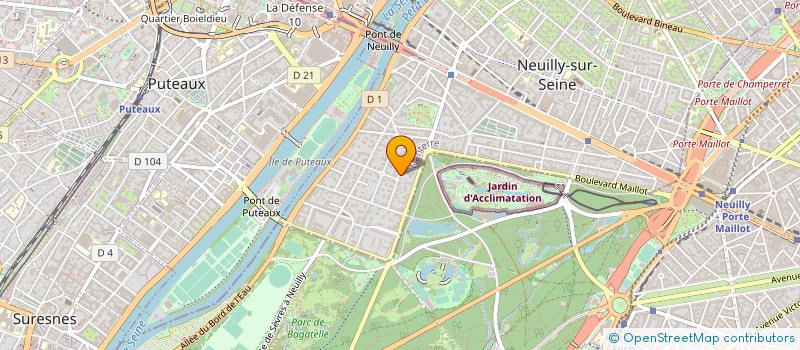 localisation de l'entreprise SCI HOLMAERT ET FILS à NEUILLY-SUR-SEINE