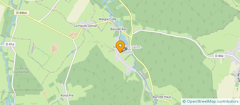 localisation de l'entreprise SCI HOLTZINGER-MAMMOLI  METAIRIES-SAINT-QUIRIN