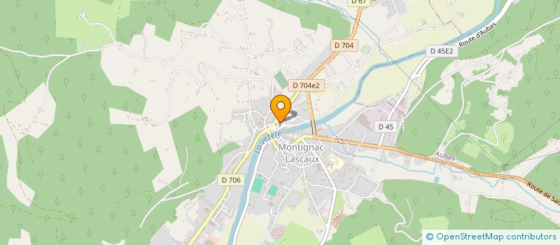 localisation de l'entreprise SCI HOLY CLAY à MONTIGNAC-LASCAUX