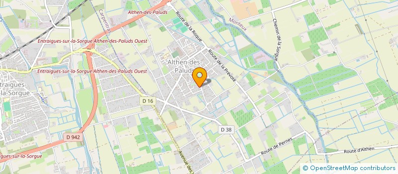 localisation de l'entreprise SCI HOM 60  ALTHEN DES PALUDS