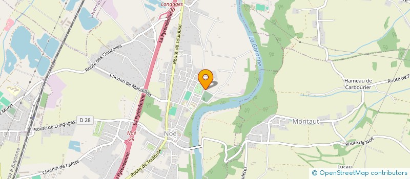 localisation de l'entreprise SCI HOM01  NOE