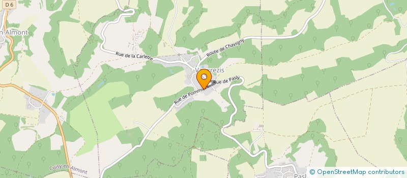 localisation de l'entreprise SCI HOME à SOISSONS