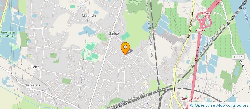 localisation de l'entreprise SCI HOME  AMBARES-ET-LAGRAVE