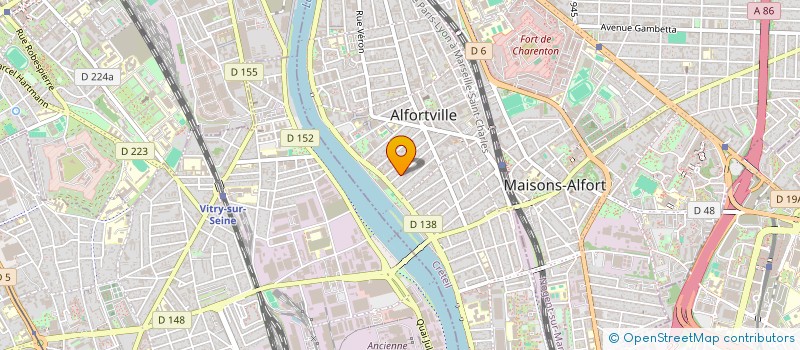 localisation de l'entreprise SCI HOME à ALFORTVILLE