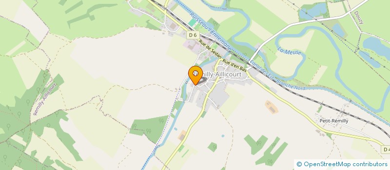 localisation de l'entreprise SCI HOME.6.A  RAUCOURT-ET-FLABA