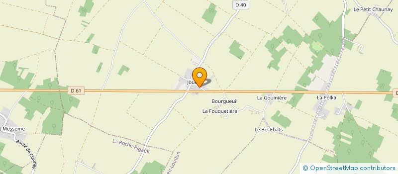 localisation de l'entreprise SCI HOME 86  CEAUX-EN-LOUDUN