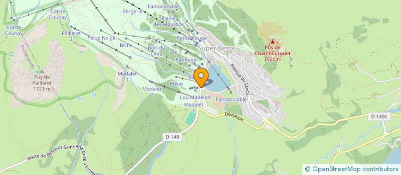 localisation de l'entreprise SCI HOME  BESSE-ET-SAINT-ANASTAISE