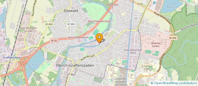 localisation de l'entreprise SCI HOME CONCEPT  ESCHAU