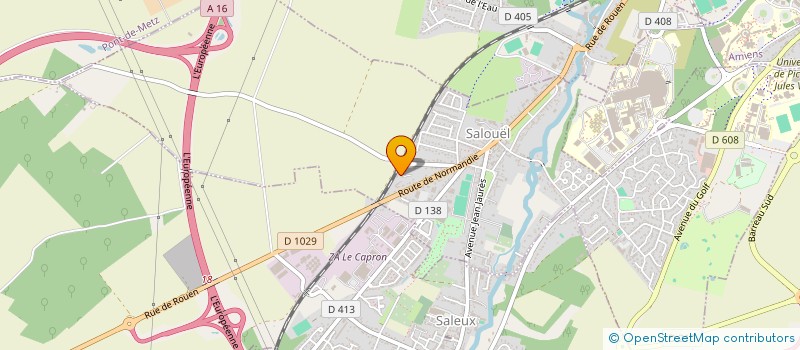 localisation de l'entreprise SCI HOME DESIGN  SALOUEL