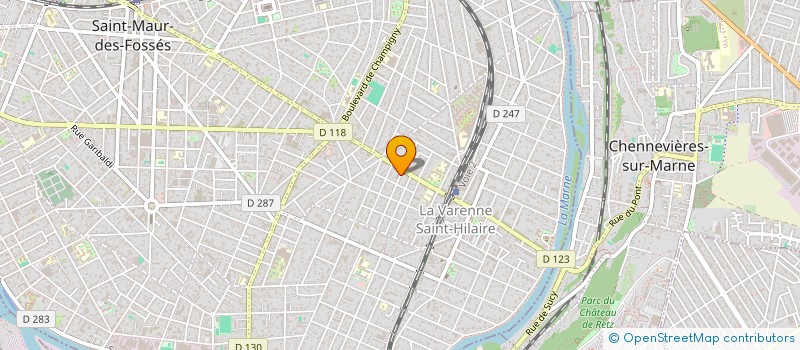 localisation de l'entreprise SCI HOME INVEST à SAINT-MAUR-DES-FOSSES