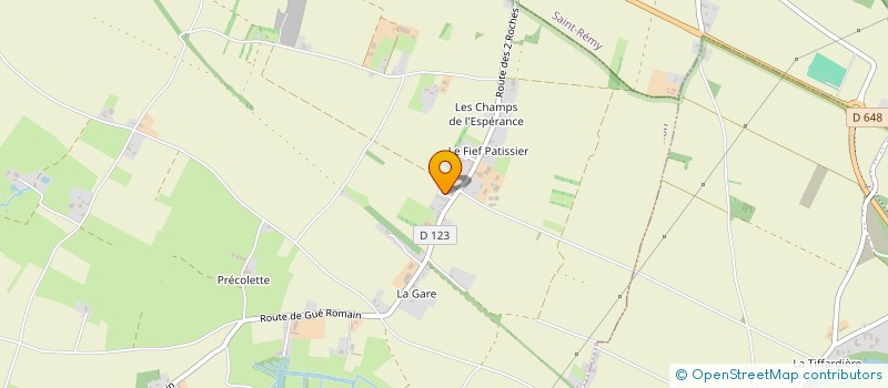 localisation de l'entreprise SCI HOME LAND à COULON