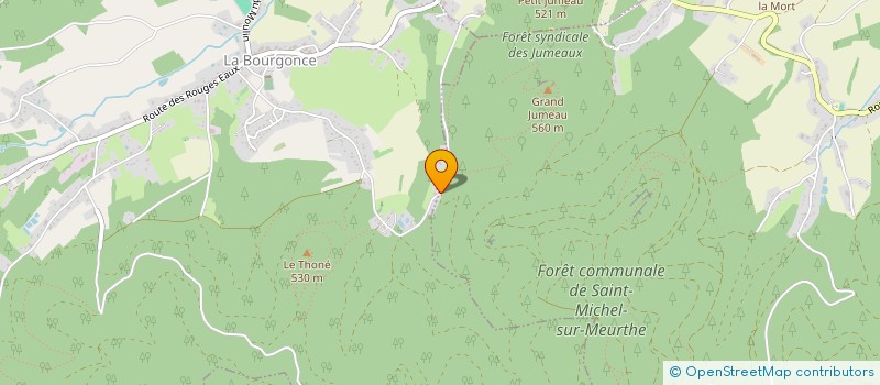 localisation de l'entreprise SCI HOME LORRAINE  LA BOURGONCE