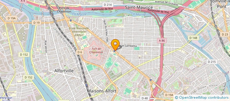 localisation de l'entreprise SCI HOMEDENT à MAISONS-ALFORT
