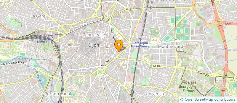 localisation de l'entreprise SCI HOMER à DIJON