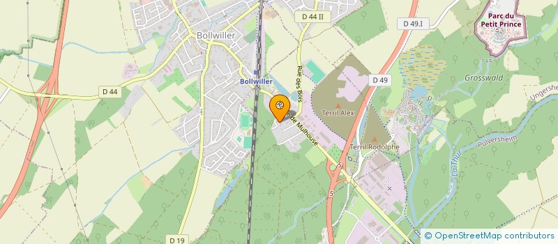 localisation de l'entreprise SCI HOMERE  FELDKIRCH