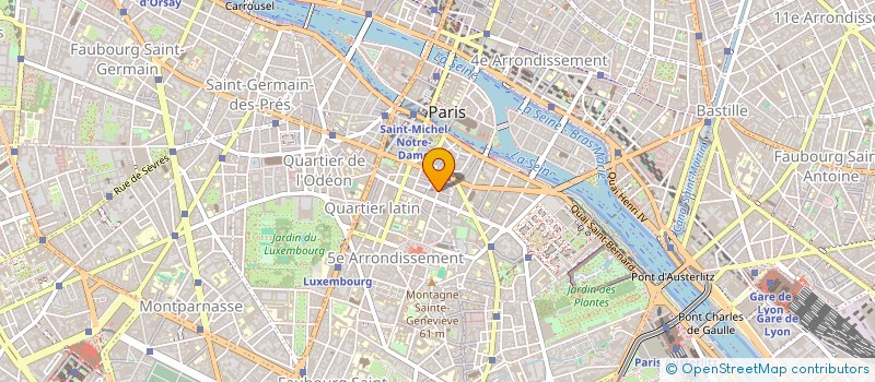 localisation de l'entreprise SCI HOMERE  PARIS