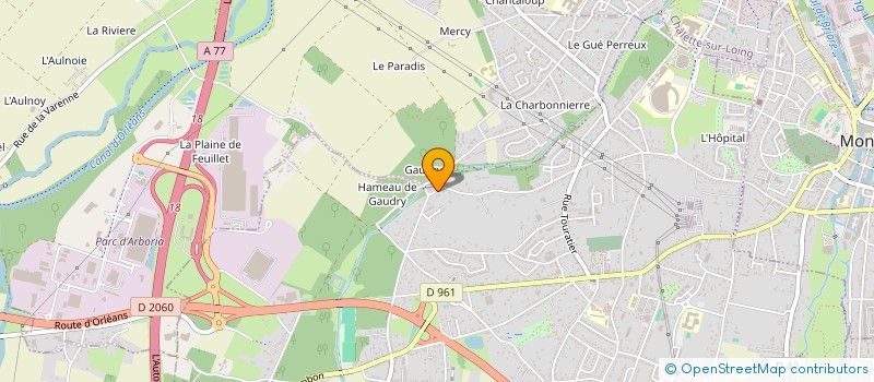 localisation de l'entreprise SCI HOMEXAL à VILLEMANDEUR